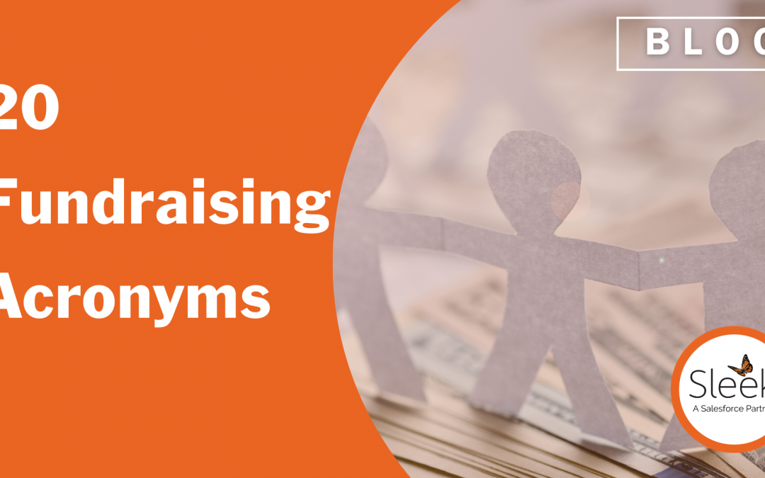 20 Fundraising Acronyms