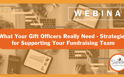 Webinar: What Your Gift Officers Really Need – Strategies for Supporting Your Fundraising Team